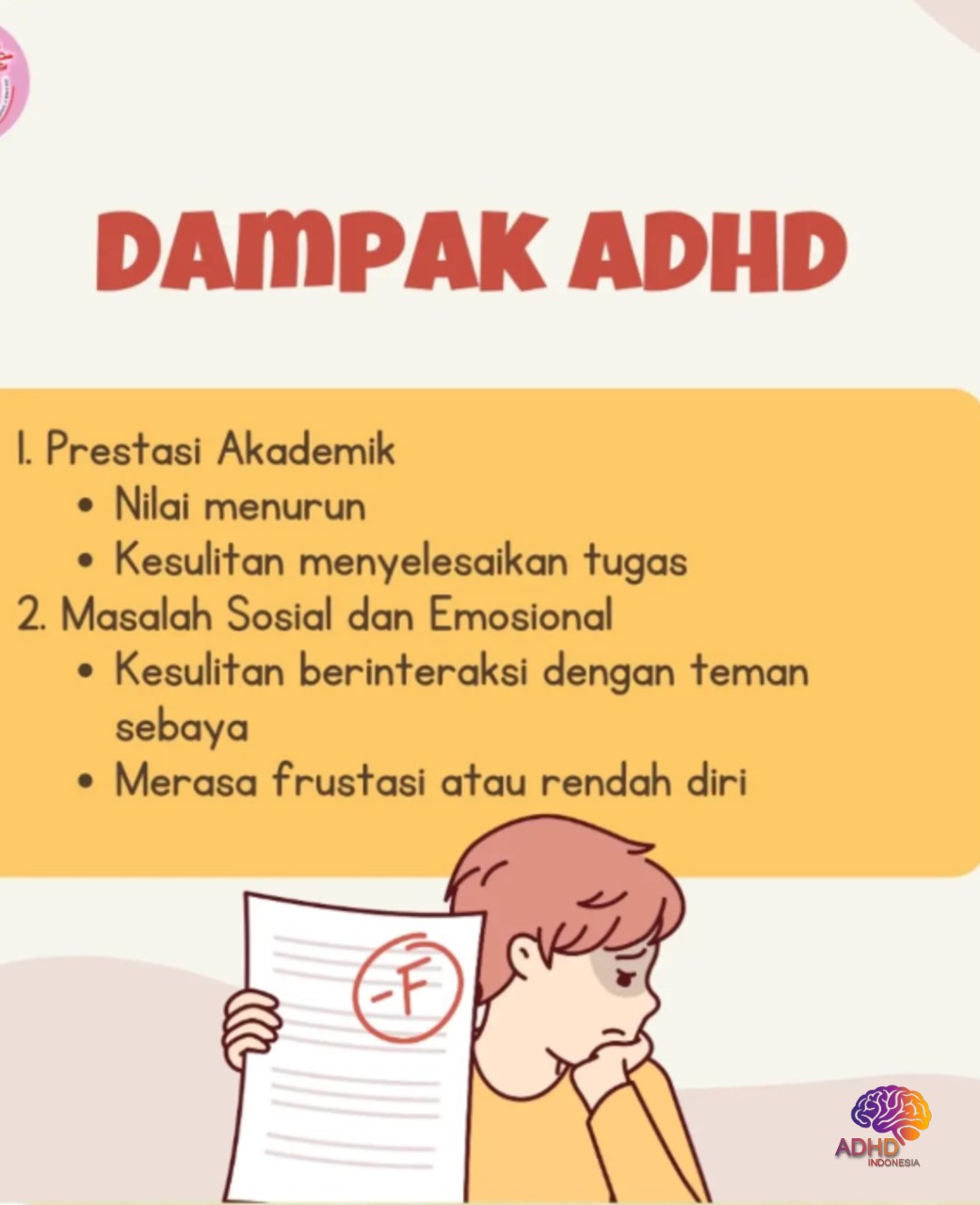 Dampak ADHD terhadap Proses Belajar Anak di Kota Lubuklinggau