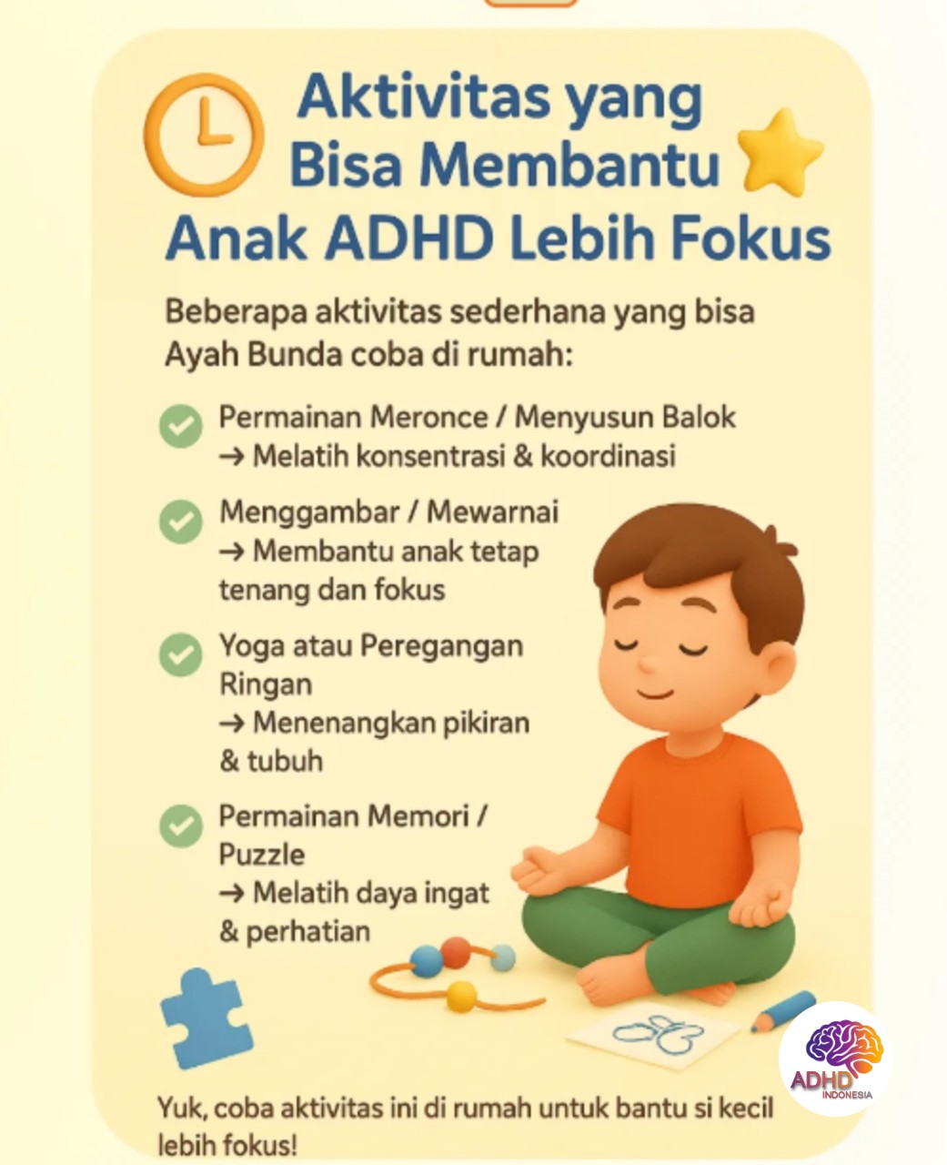 Pendekatan Edukatif yang Tepat untuk Anak ADHD di Kota Lubuklinggau