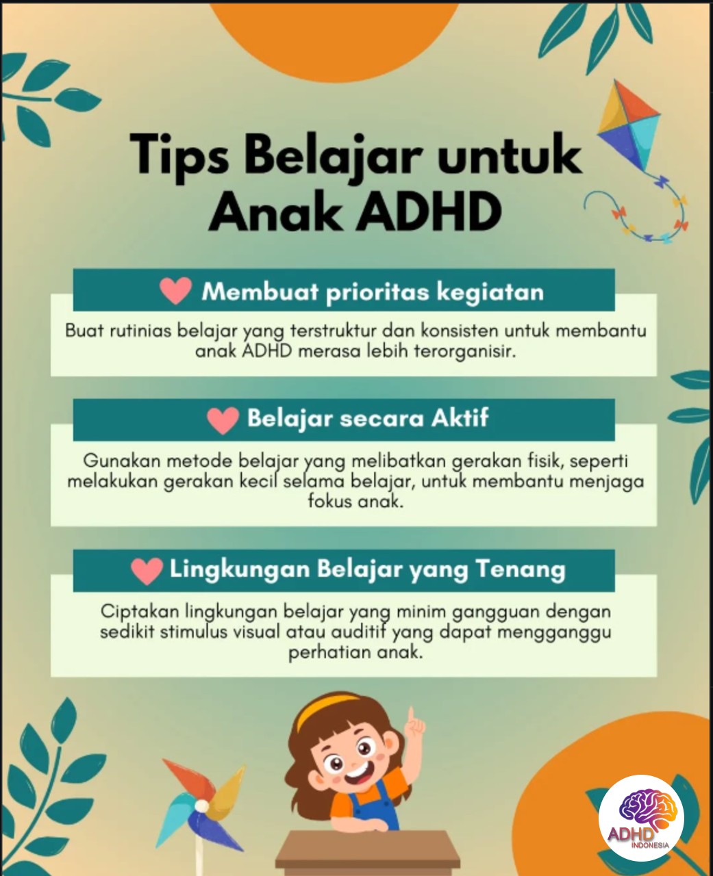 Strategi Belajar yang Cocok untuk Anak ADHD di Kota Lubuklinggau
